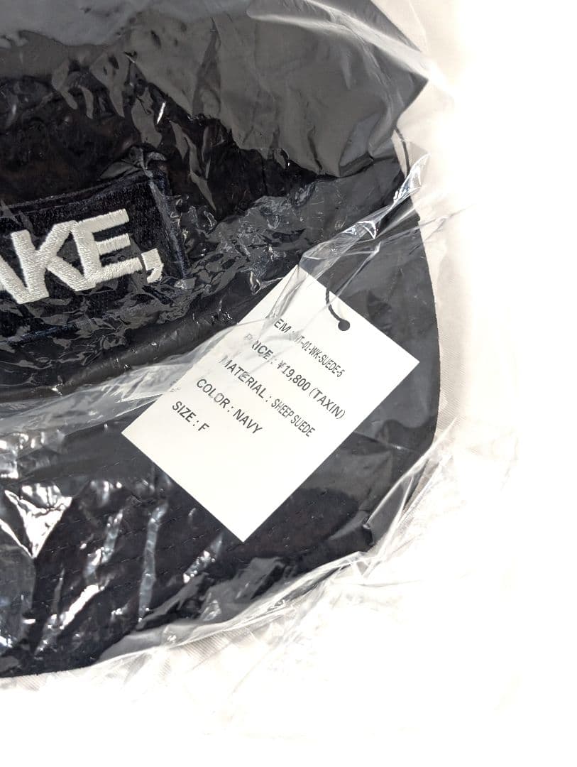 wake sapporo 5P CAP by CCU キャップ スエード