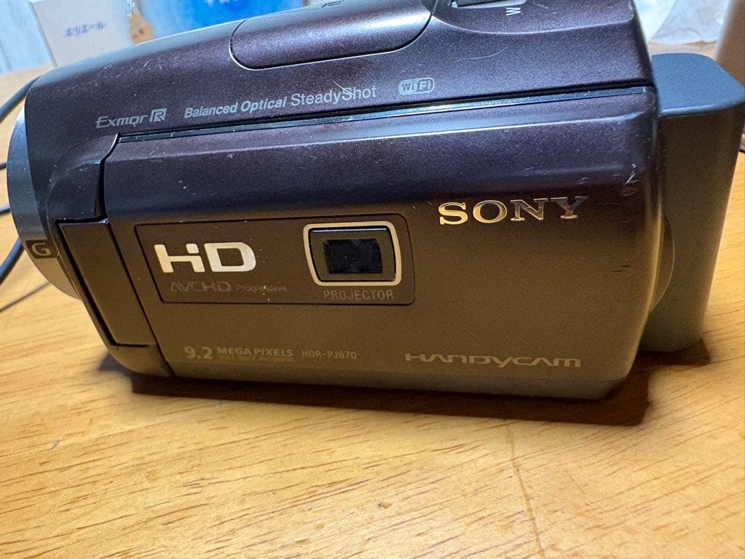 SONY HDR-PJ670 【ビデオカメラ】