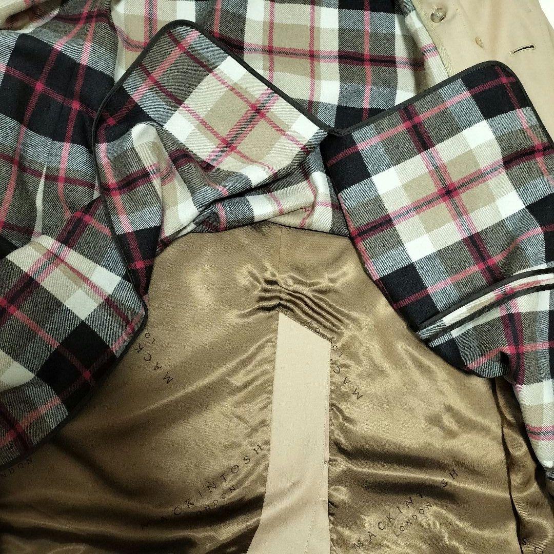 MACKINTOSH LONDON トレンチコート ライナー付 L 2ウェイ