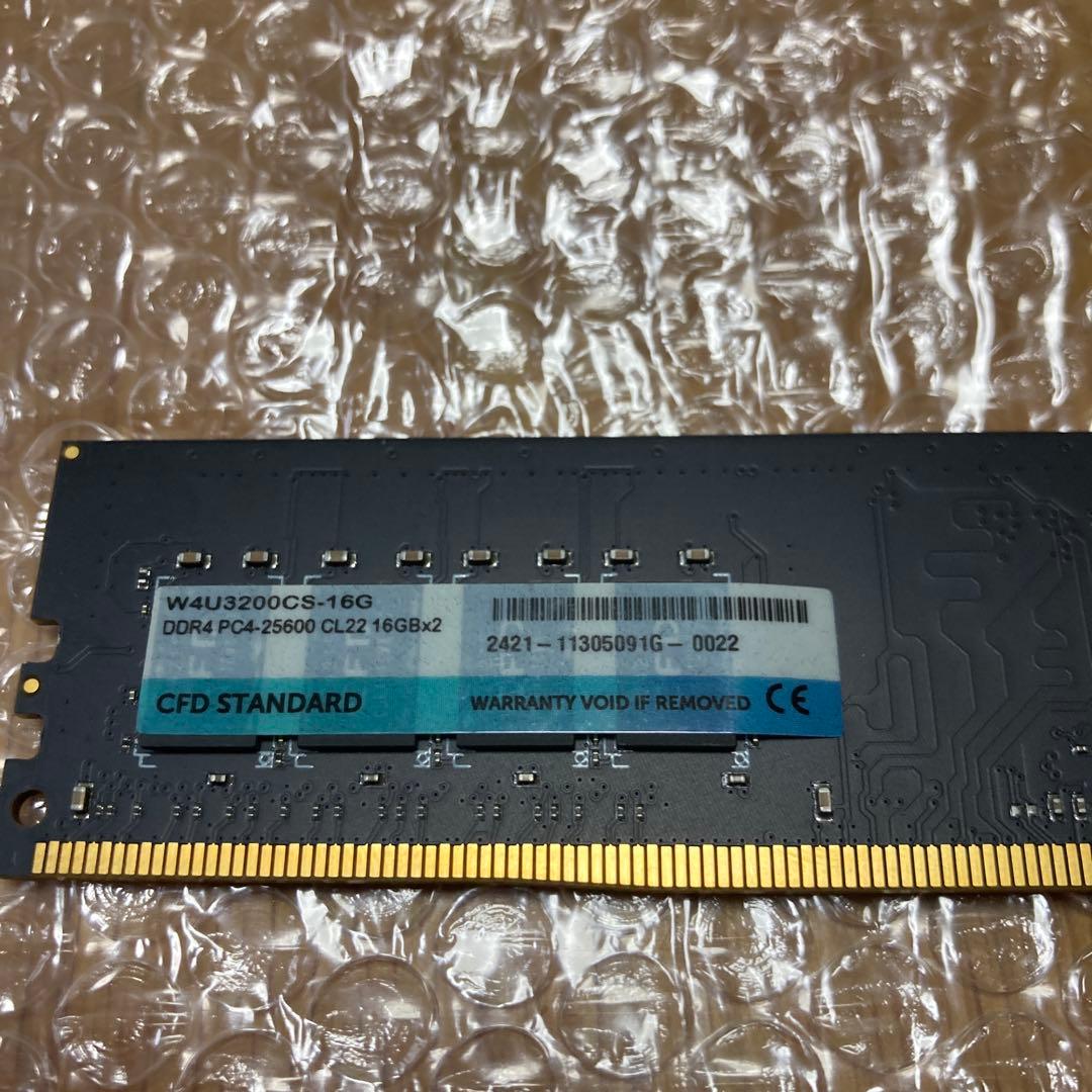 CFD DDR4 3200メモリ 32GB(16x2)