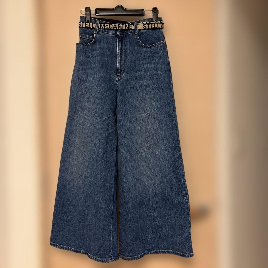 Stella McCartney ワイドレッグデニムパンツ