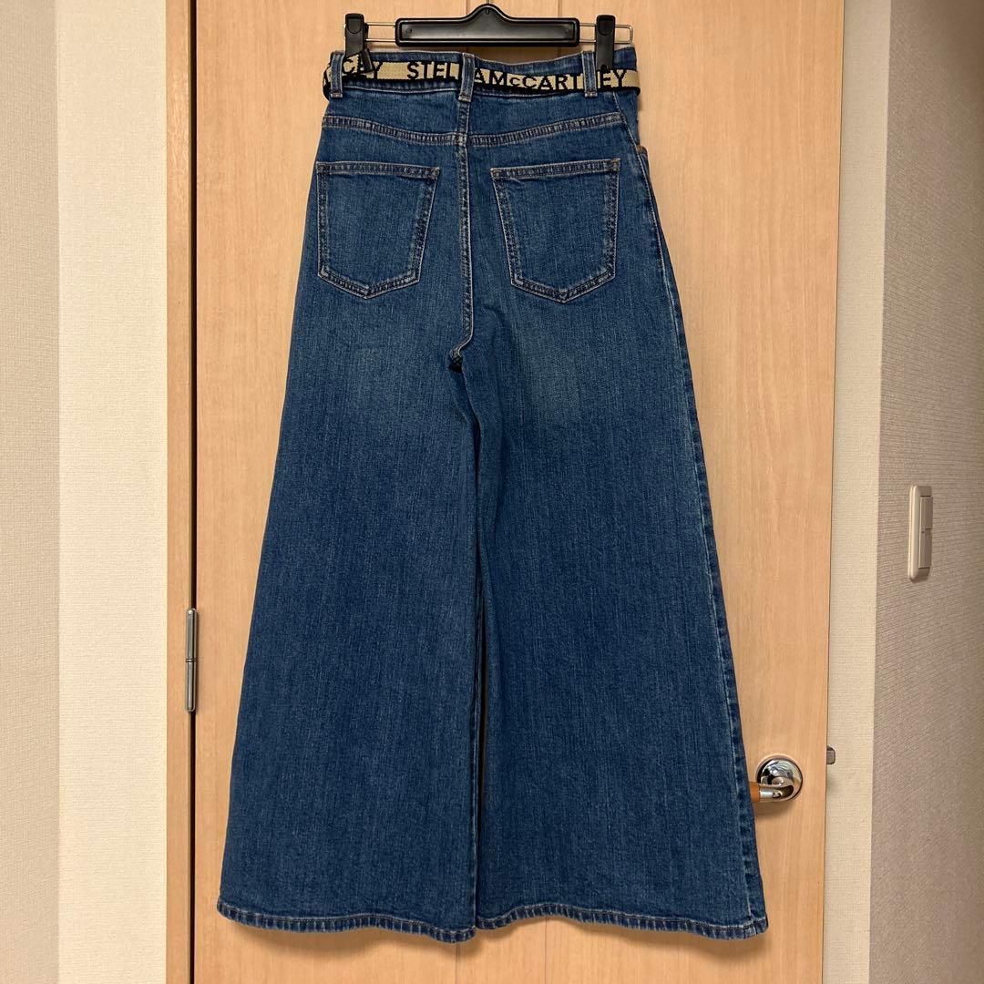 Stella McCartney ワイドレッグデニムパンツ