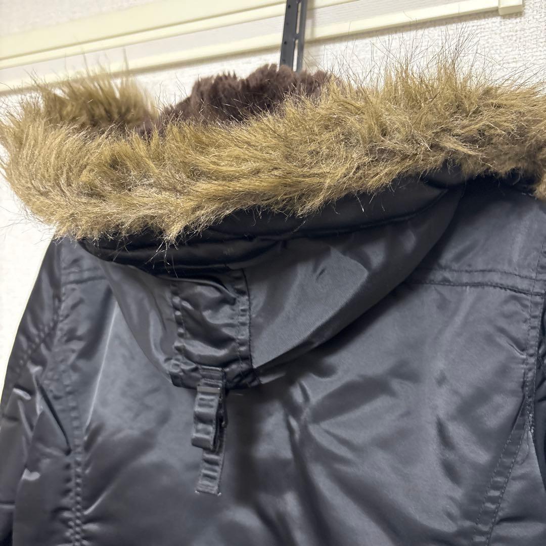美品　HYSTERIC GLAMOUR ヒステリック　グラマー、モッズコート、黒