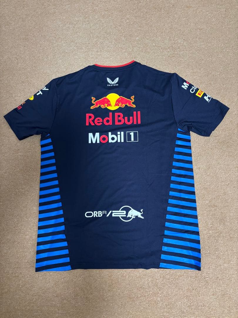 カストーレ社製2024Red Bull Racing チームTシャツ ネイビー
