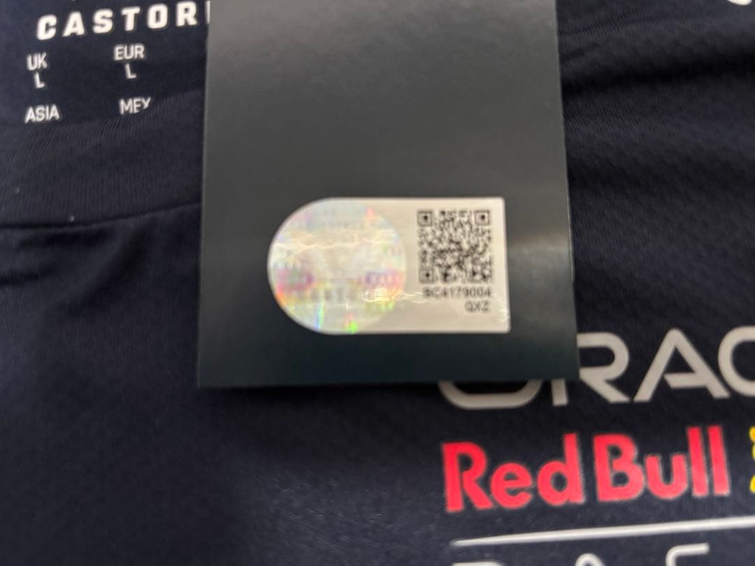 カストーレ社製2024Red Bull Racing チームTシャツ ネイビー