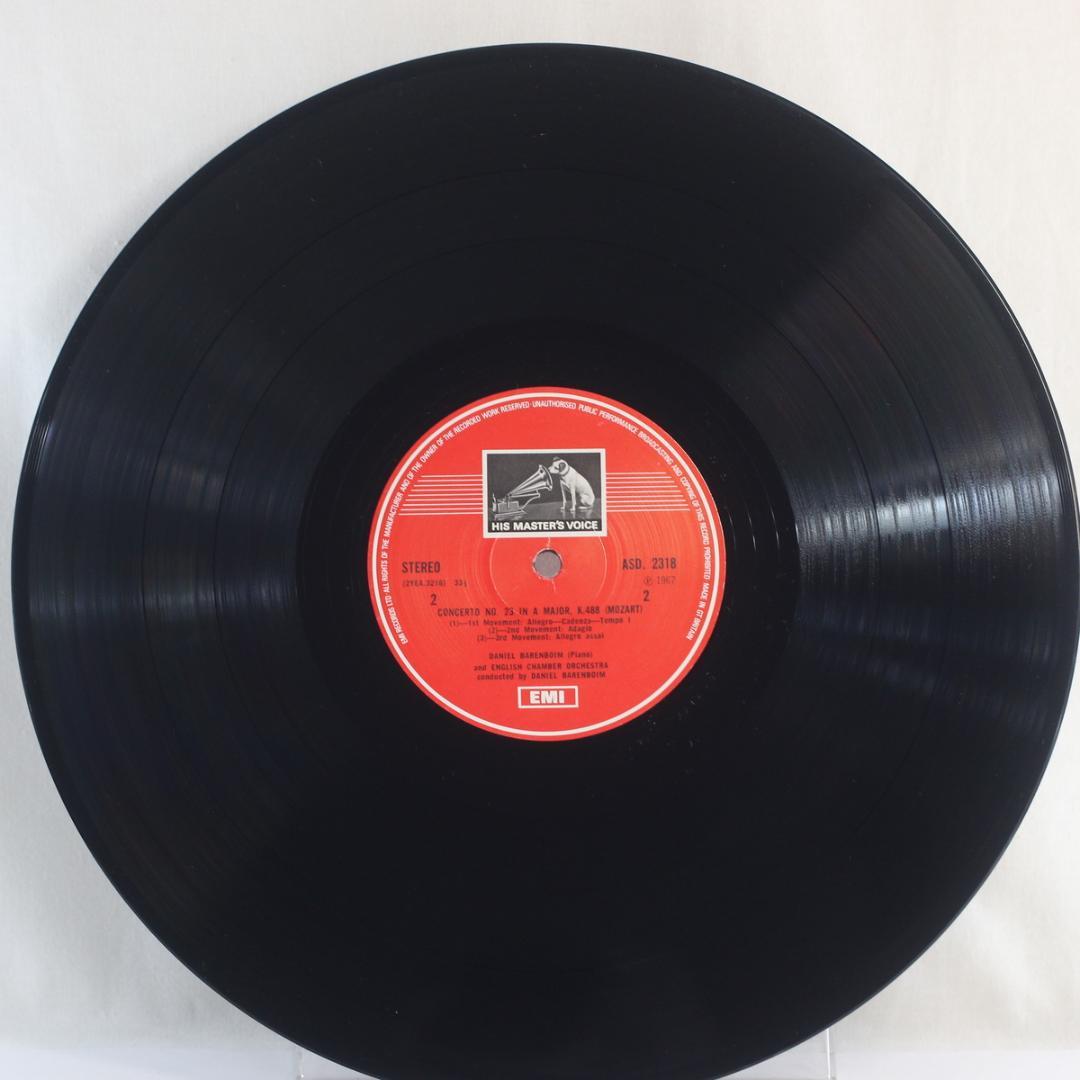 英LP MozartPianoConcertos DanielBarenboim
