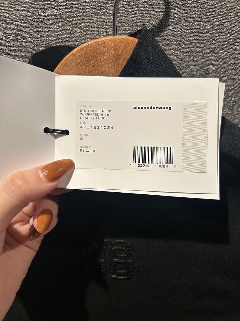 alexanderwang タートルネック ブラック Tシャツ S