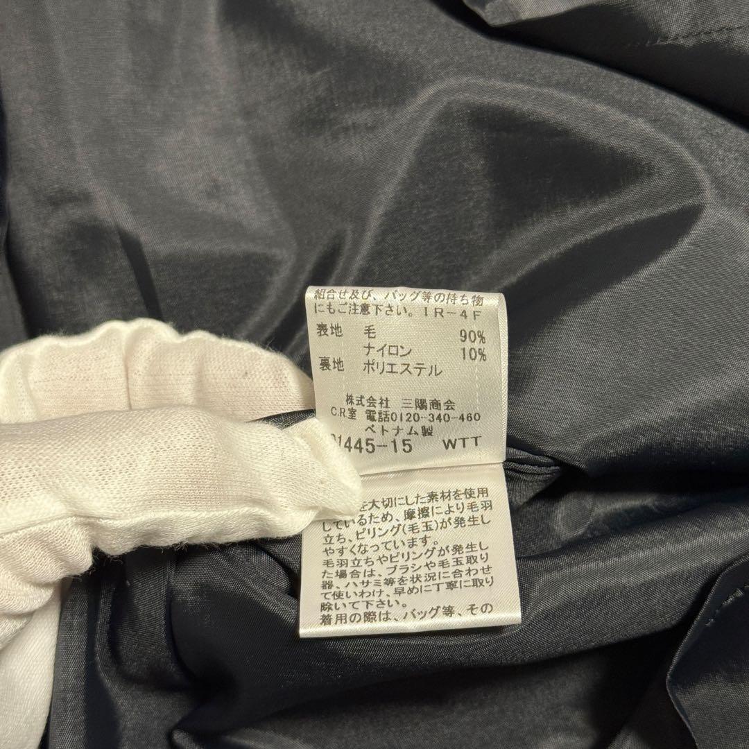 美品✨BURBERRY BLUELABEL ワンピース ウールワンピ 膝丈 36