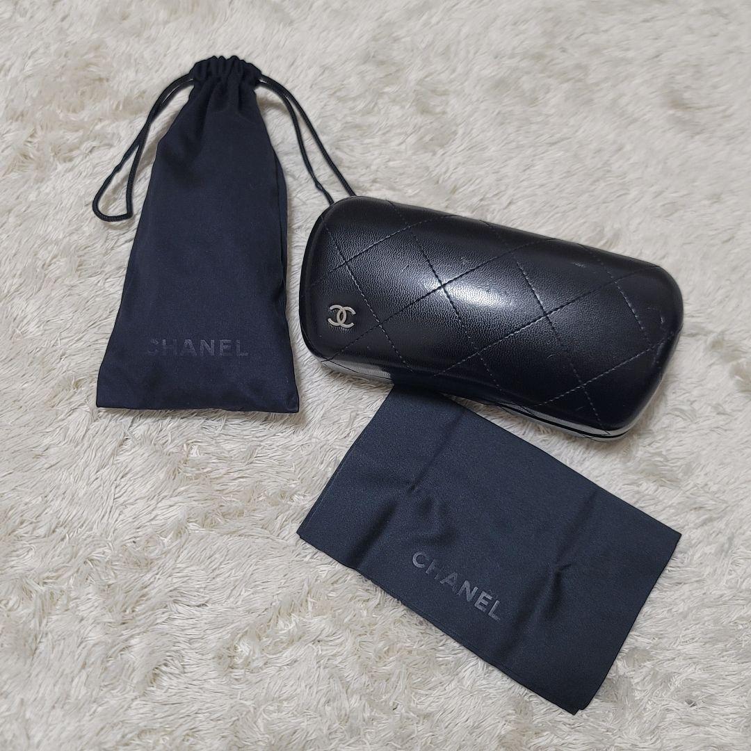 美品✨CHANEL シャネル サングラス ココマーク アイコン クロス ケース付