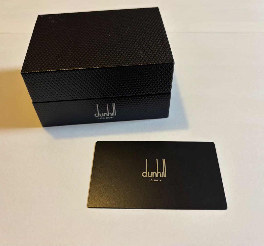 dunhill シルバー シェル　カフリンクス