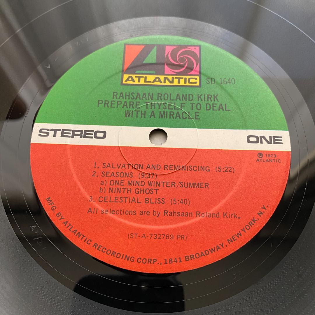 洋楽 LP Rahsaan Roland Kirk Prepare US ORG