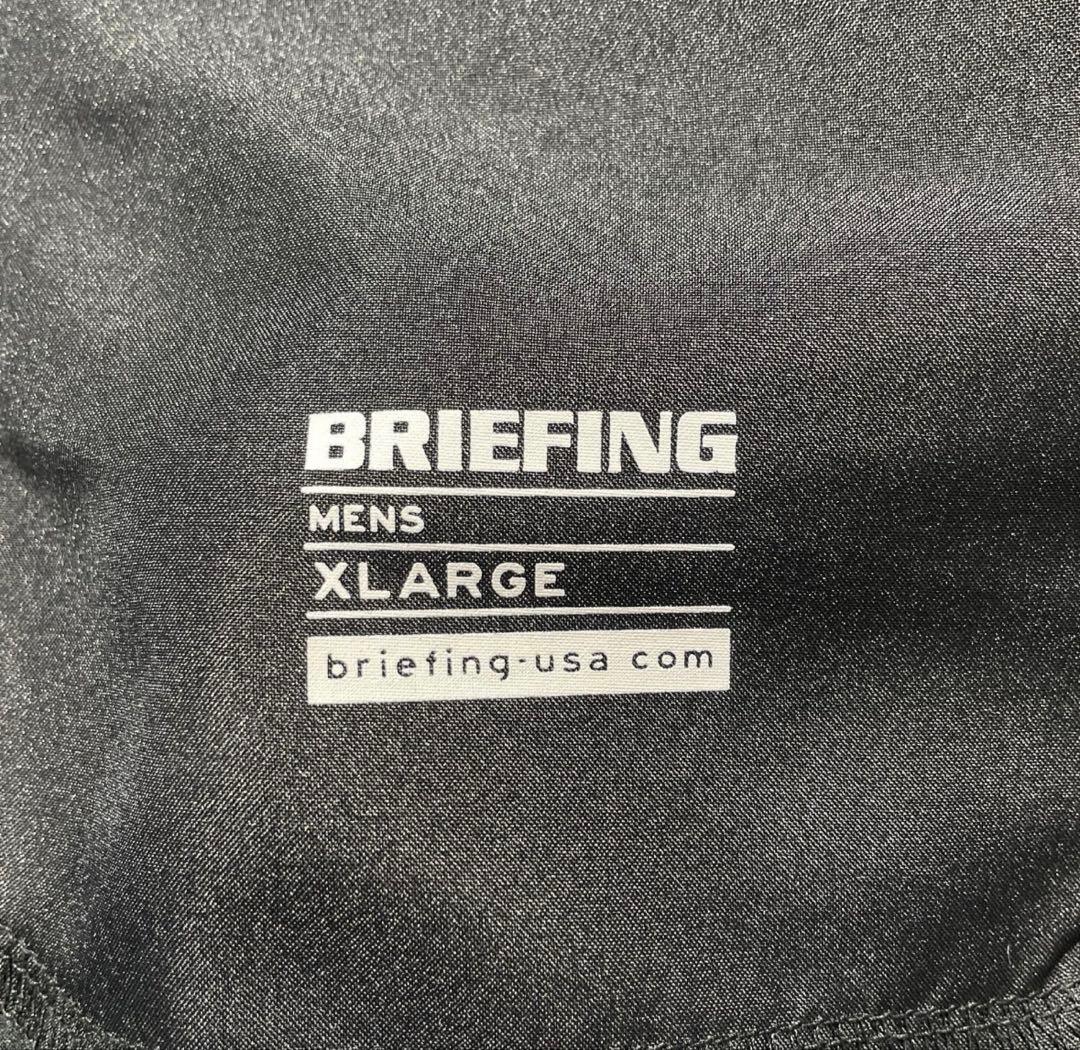 BRIEFING ブラック スウェットパンツ