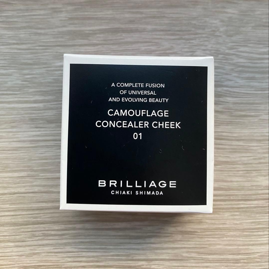 ブリリアージュ BRILLIAGEカモフラージュ コンシーラーチーク 01新品