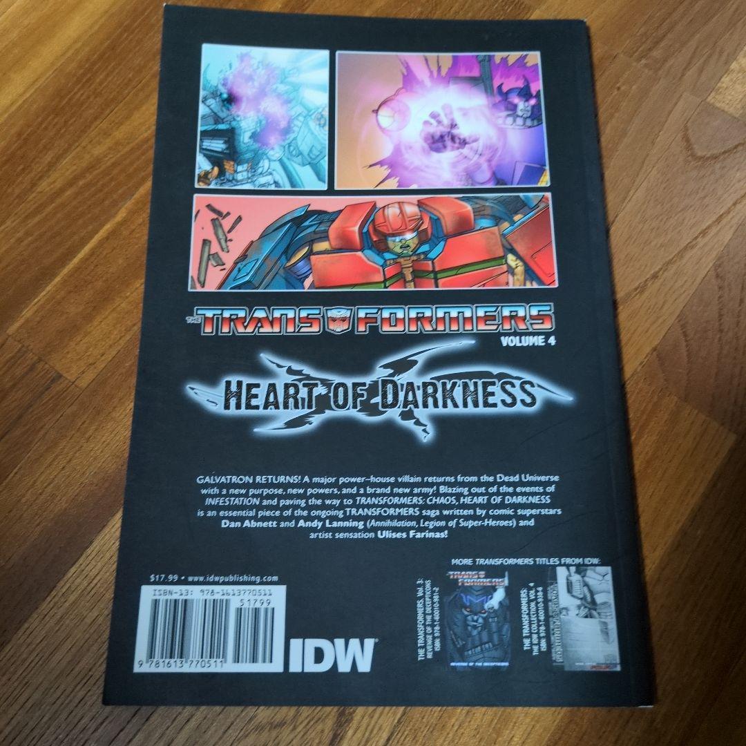 その他 TRANSFORMERS HEART OF DARKNESS VOLUME 4