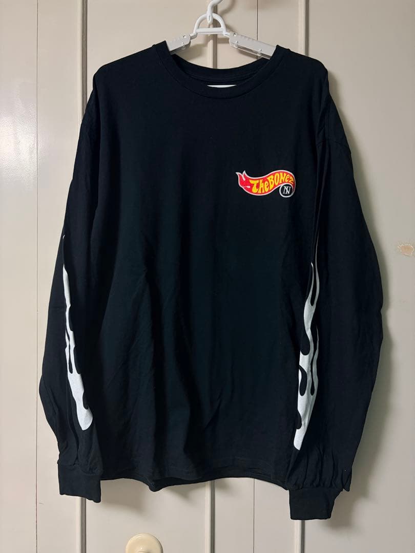 デ*︎様 The BONEZ ロンT ブラック 黒 XL