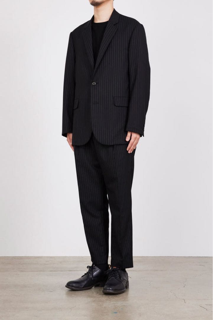 新品L　markaware WOOL TROPICAL SACK COAT