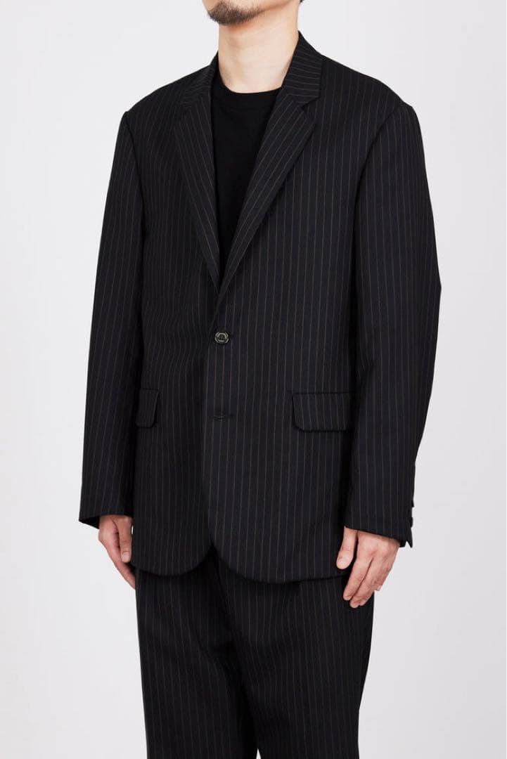 新品L　markaware WOOL TROPICAL SACK COAT