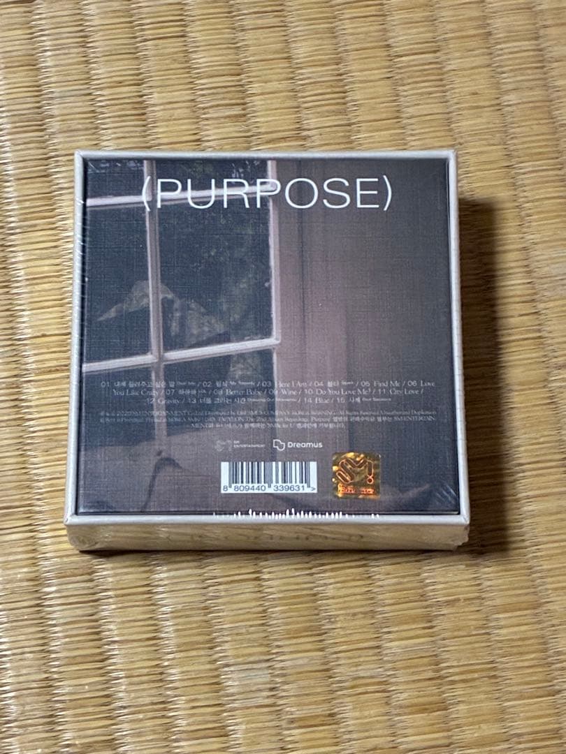 少女時代 テヨン Taeyeon PURPOSE リパッケージ KIT キノ