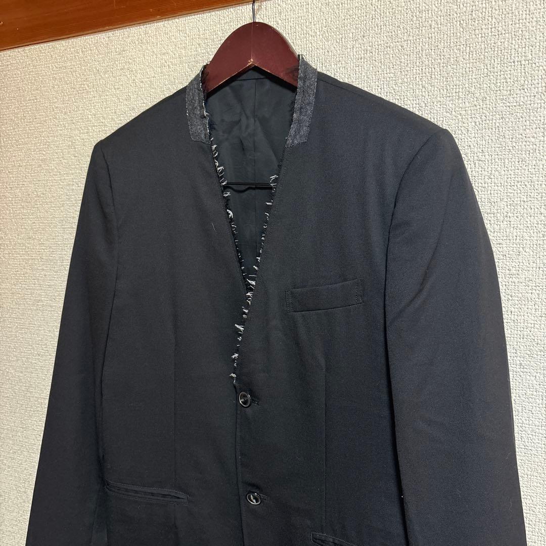ジャケット・アウター Name. GABARDINE NOCOLLAR TAILORED JACKET