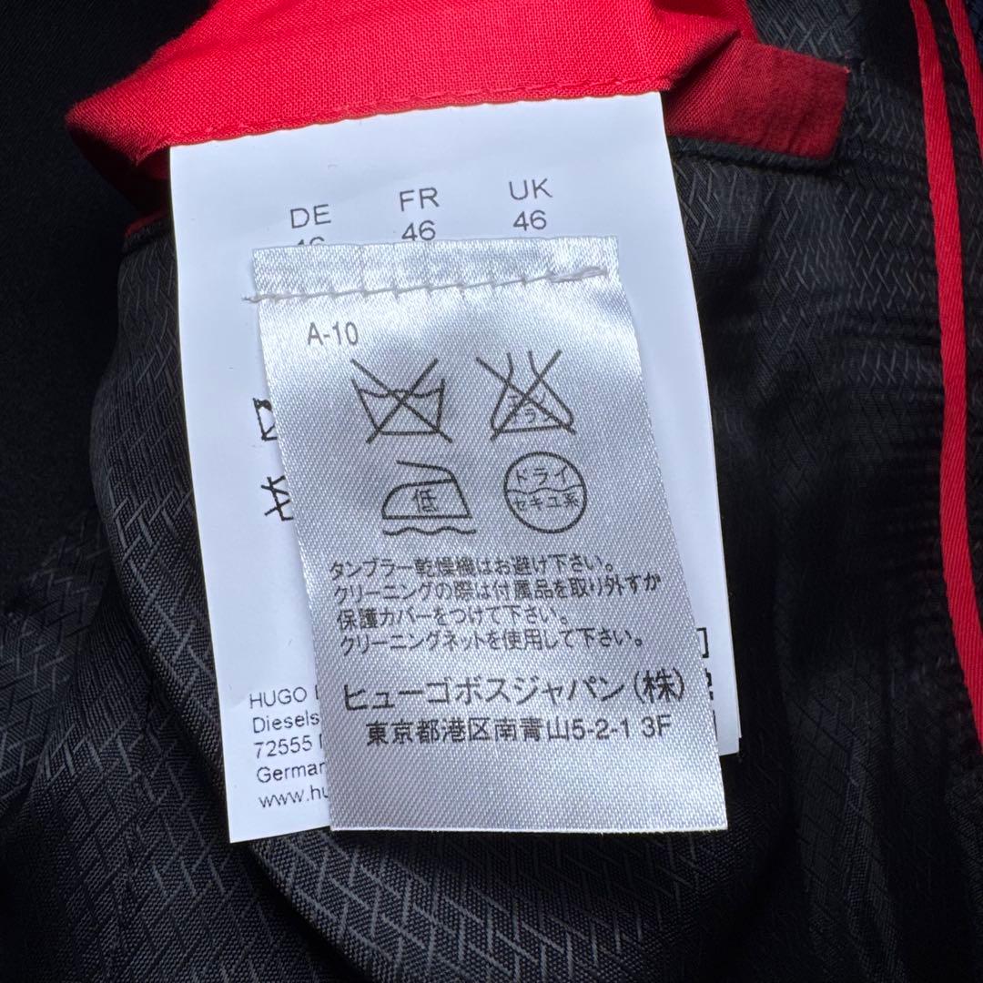 ☆【希少】HUGO BOSS ジャケット 46 ネイビー 高級感☆