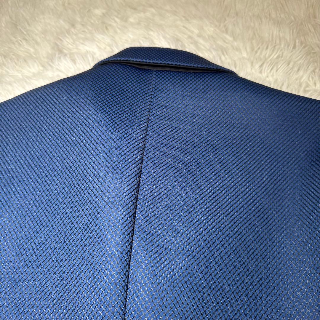 ☆【希少】HUGO BOSS ジャケット 46 ネイビー 高級感☆
