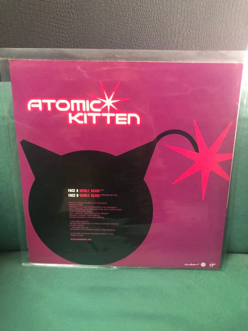洋楽 atomic kitten / whole again
