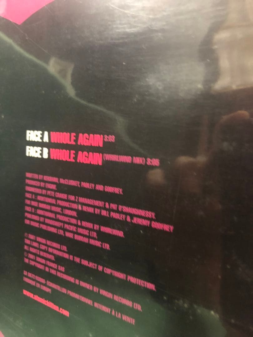 洋楽 atomic kitten / whole again