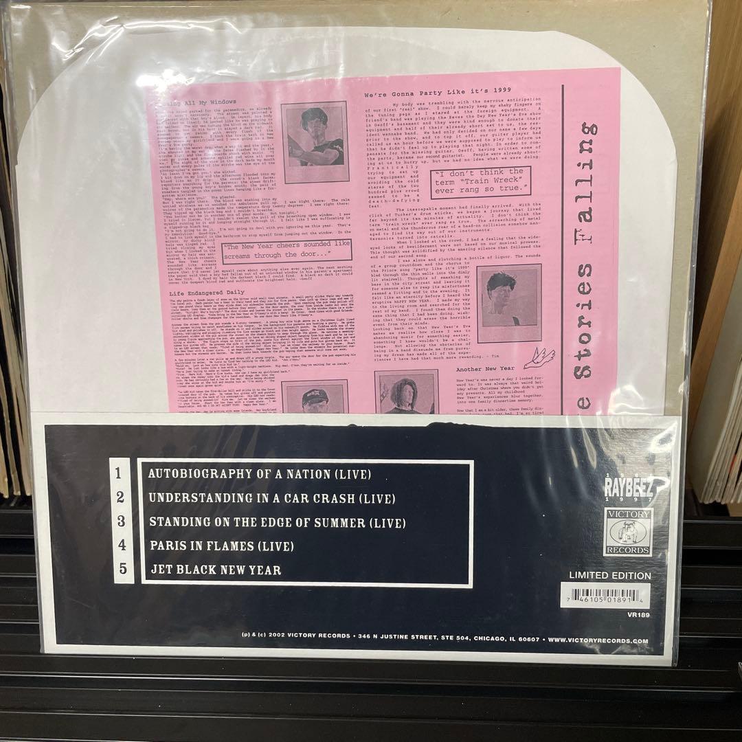 THURSDAY FIVE STORIES FALLING 限定盤