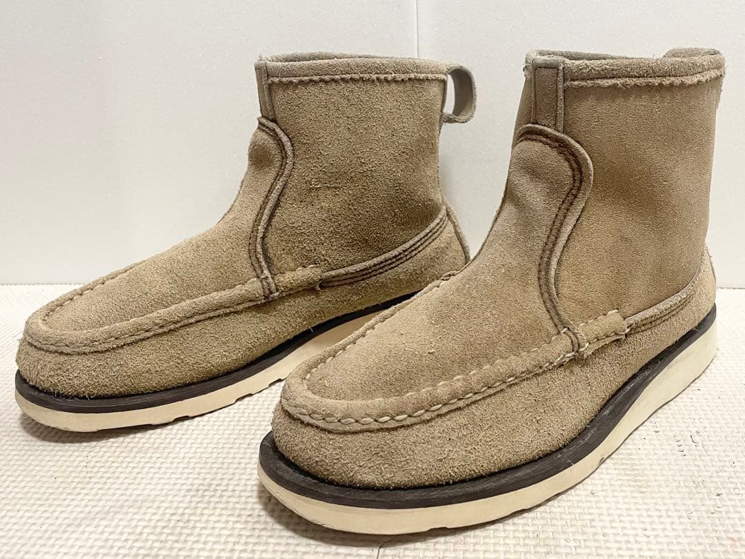 RUSSELL MOCCASINラッセルモカシンvibramスエード5.5古着