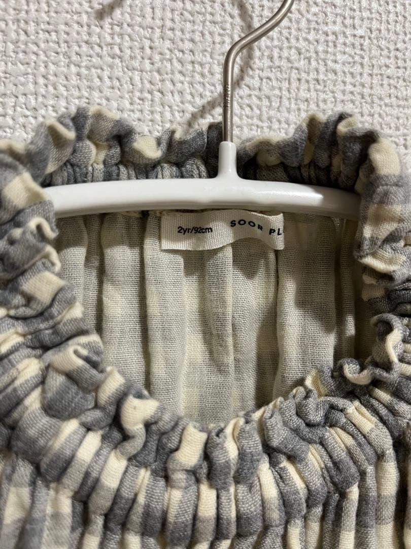 ワンピース SOOR PLOOM edith dress 2y gingham