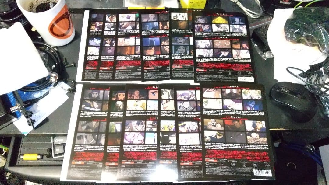 ゴールデンカムイ/1期2期全24話12枚セット/全巻セット/ レンタル専用品