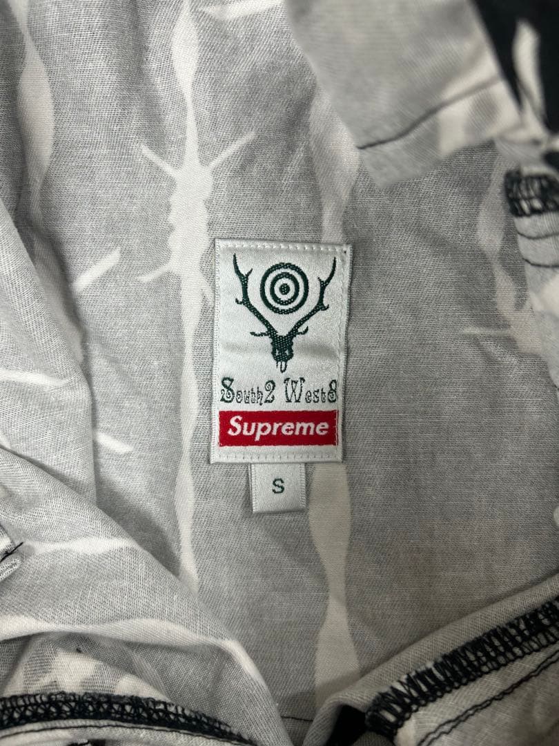 あもSupreme South2 West8パンツ S ブラック/ホワイト