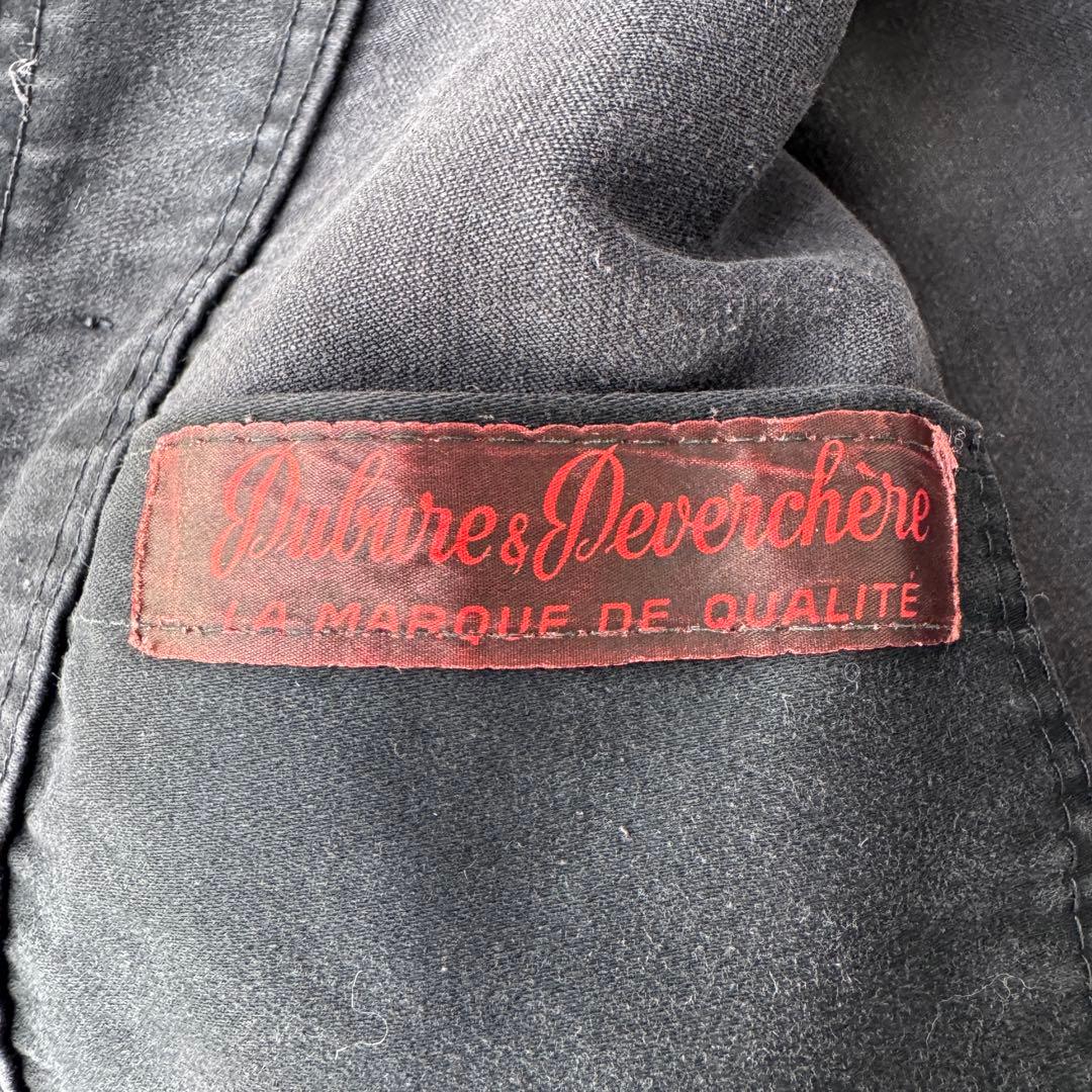 50’s French Black Moleskin