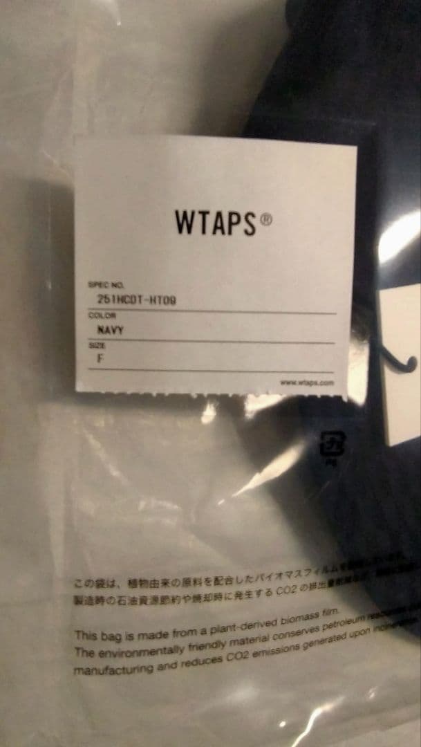 新品 25SS WTAPS T-5 03 CAP ネイビー