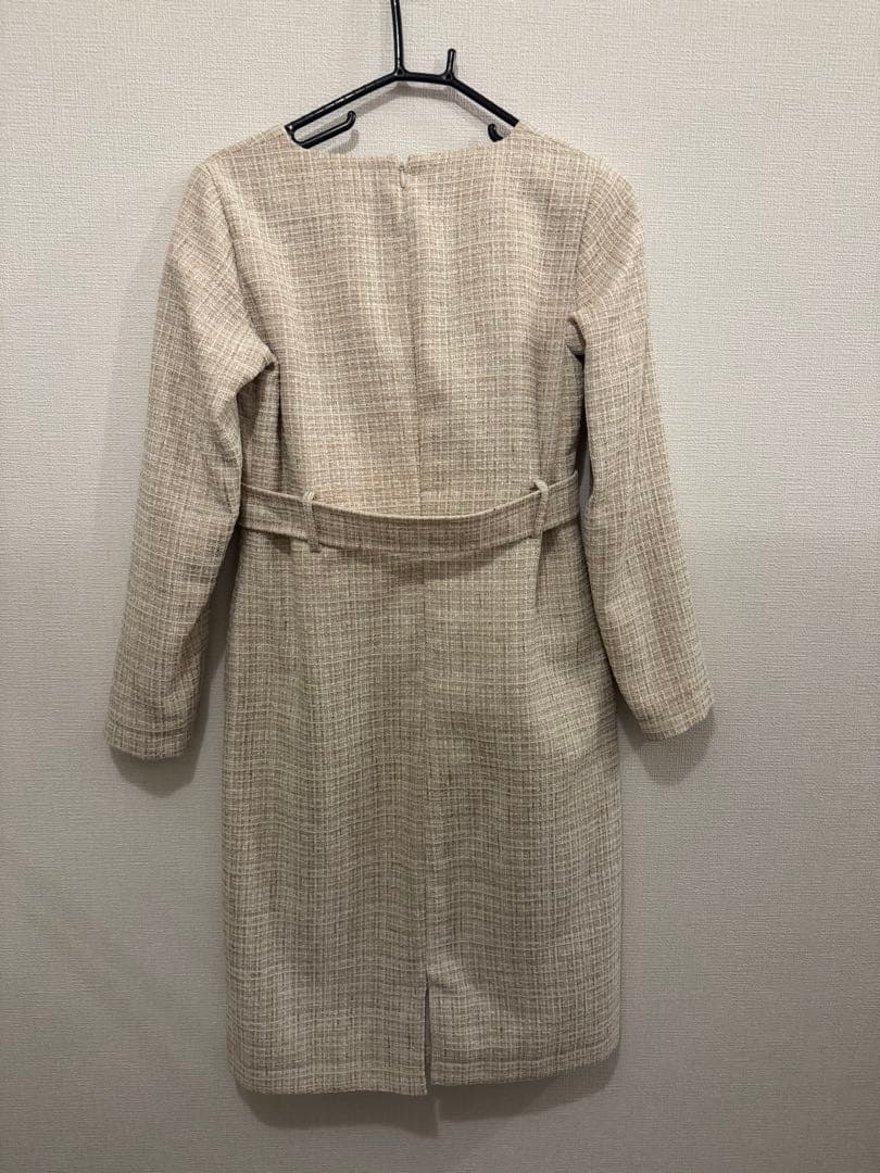 MARY QUANT ベージュ ワンピース