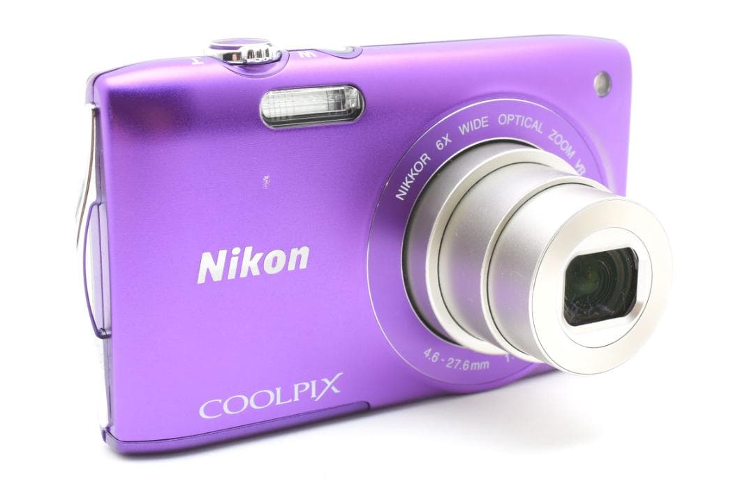 Nikon COOLPIX S3300 コンパクトデジタルカメラ パープルニコン