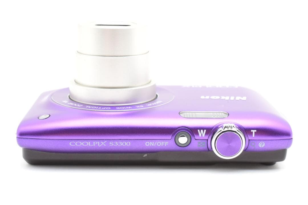 Nikon COOLPIX S3300 コンパクトデジタルカメラ パープルニコン