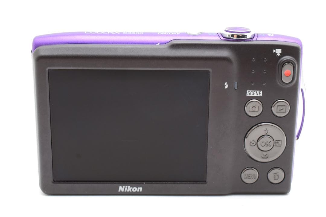 Nikon COOLPIX S3300 コンパクトデジタルカメラ パープルニコン