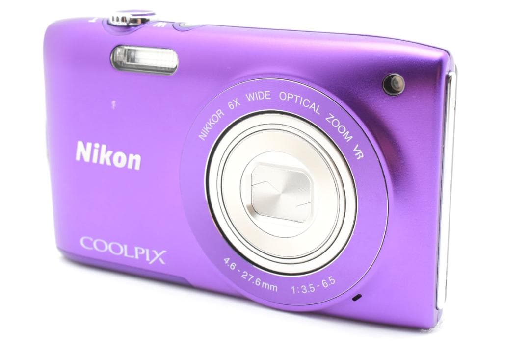 Nikon COOLPIX S3300 コンパクトデジタルカメラ パープルニコン