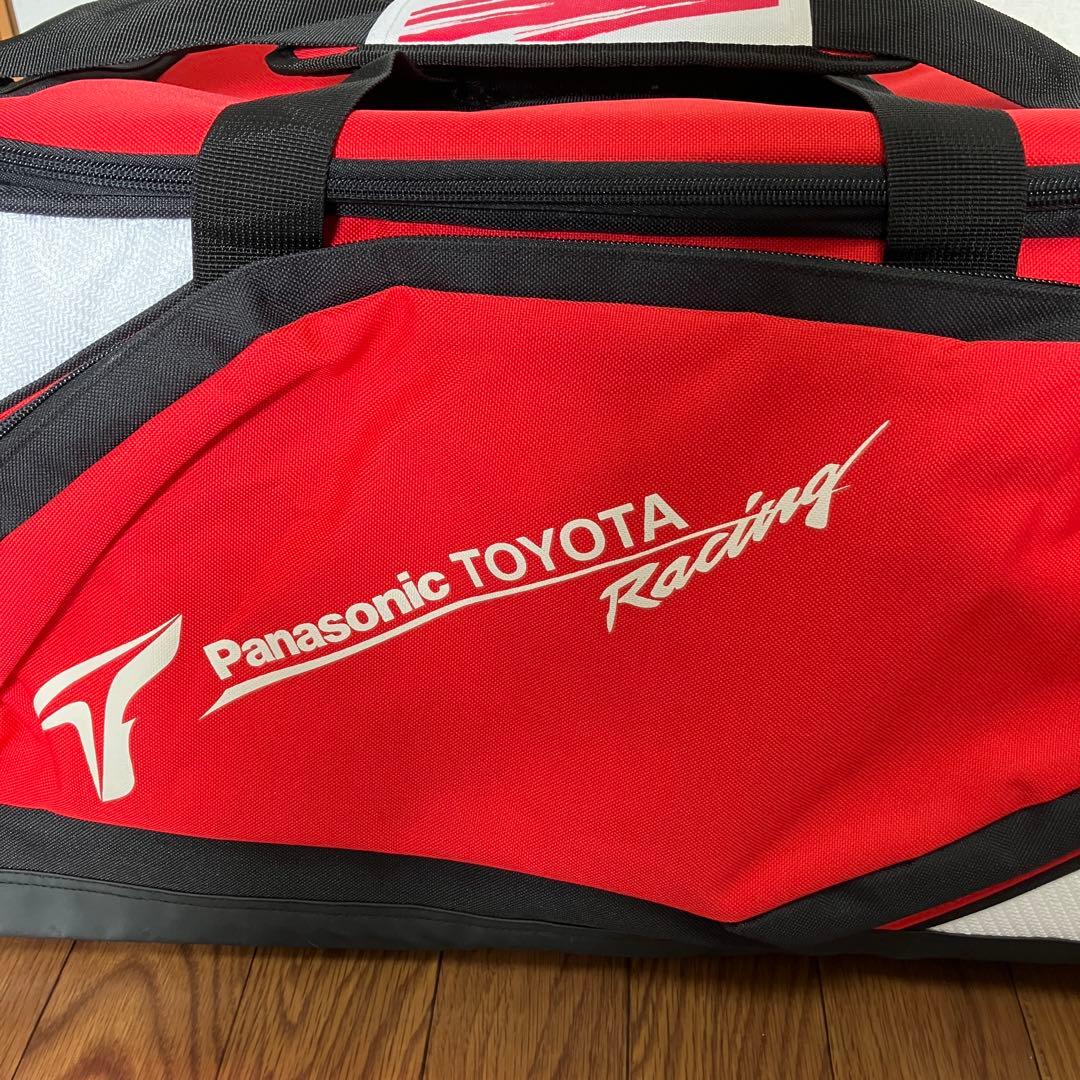 （K25782）★レア未使用品★ トヨタ×パナソニック レーシング F1 バッグ