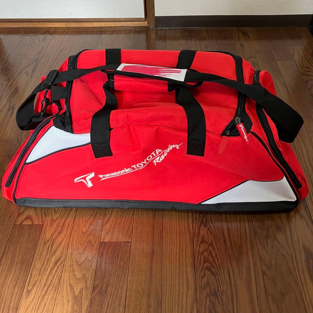 （K25782）★レア未使用品★ トヨタ×パナソニック レーシング F1 バッグ