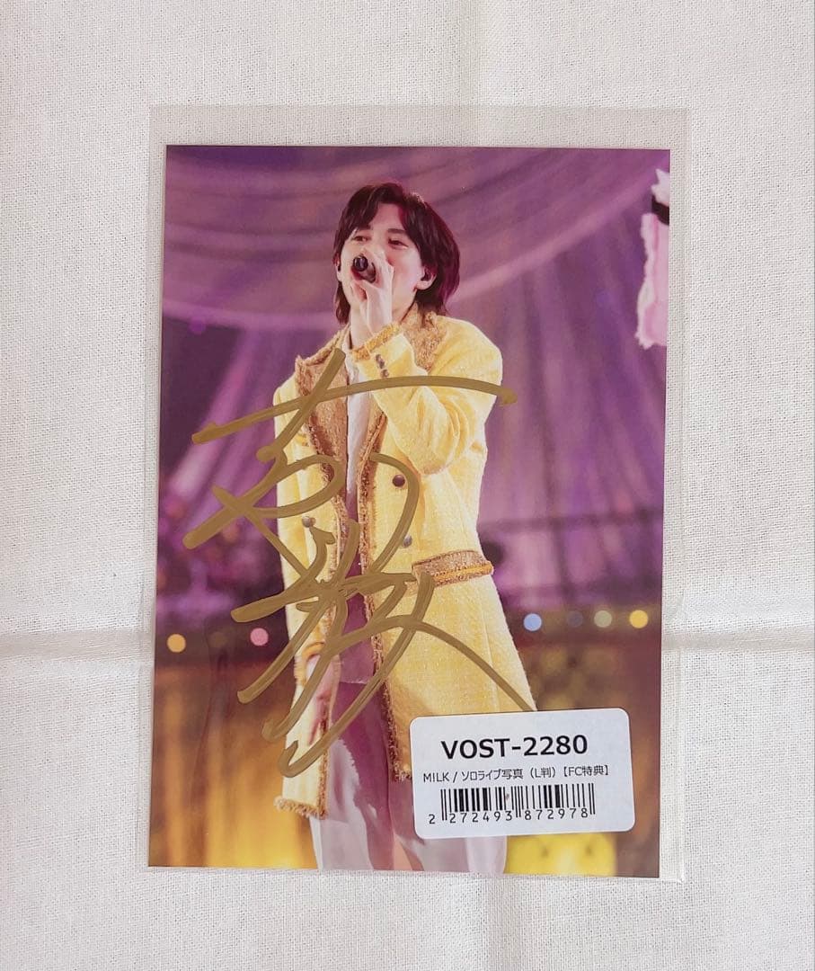 M!LK HAPPY!×3 DVD 特典 サイン入り