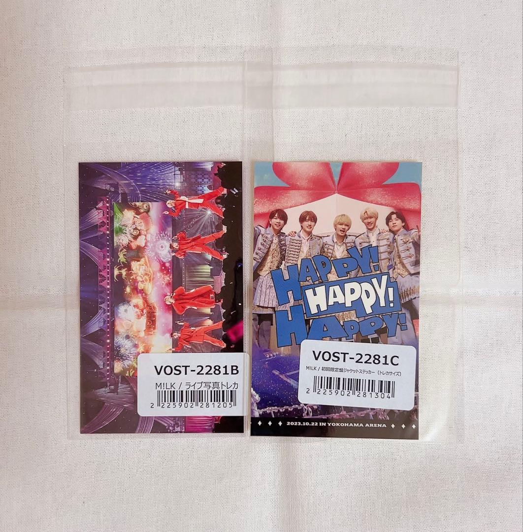 M!LK HAPPY!×3 DVD 特典 サイン入り