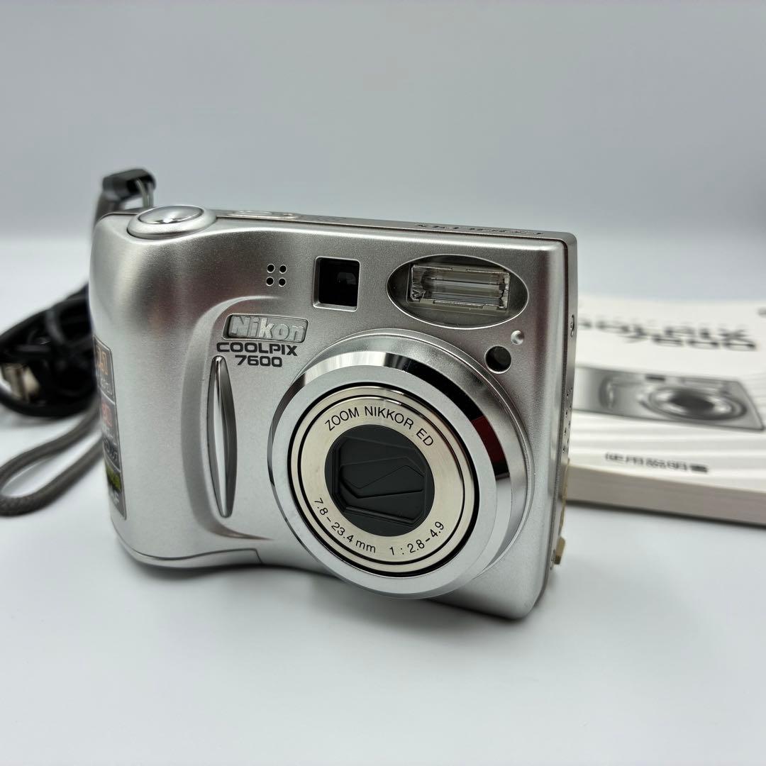 美品★ Nikon COOLPIX E7600 動作品 平成レトロ CCD 名機
