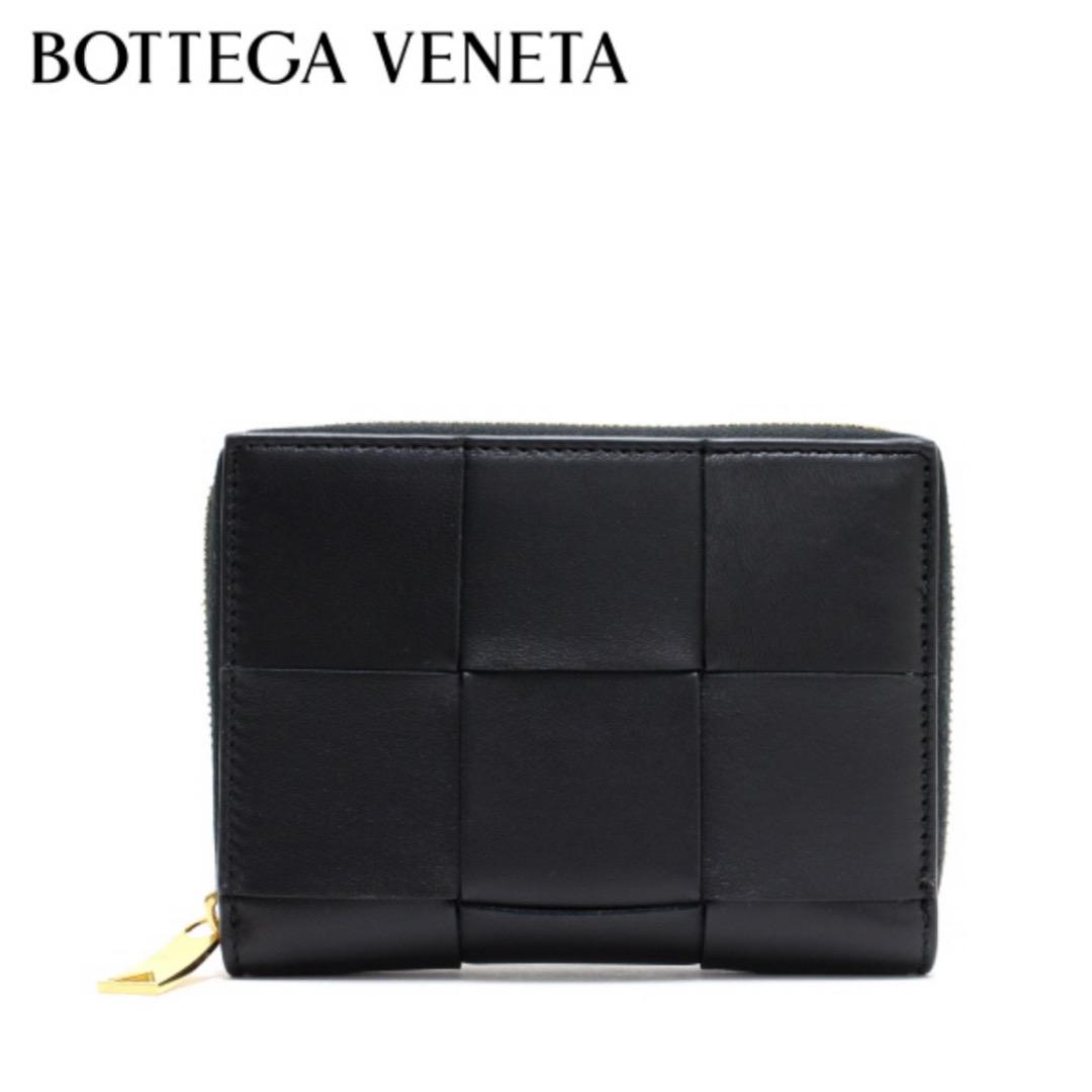 うえまるBOTTEGA イントレチャート ラウンドファスナー二つ折り財布