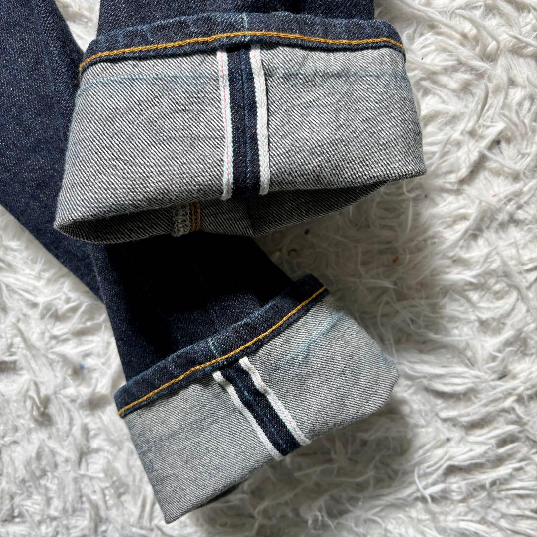 【美品】RRL ストレートデニム　USA製　24 赤耳　セルヴィッジ　ビンテージ