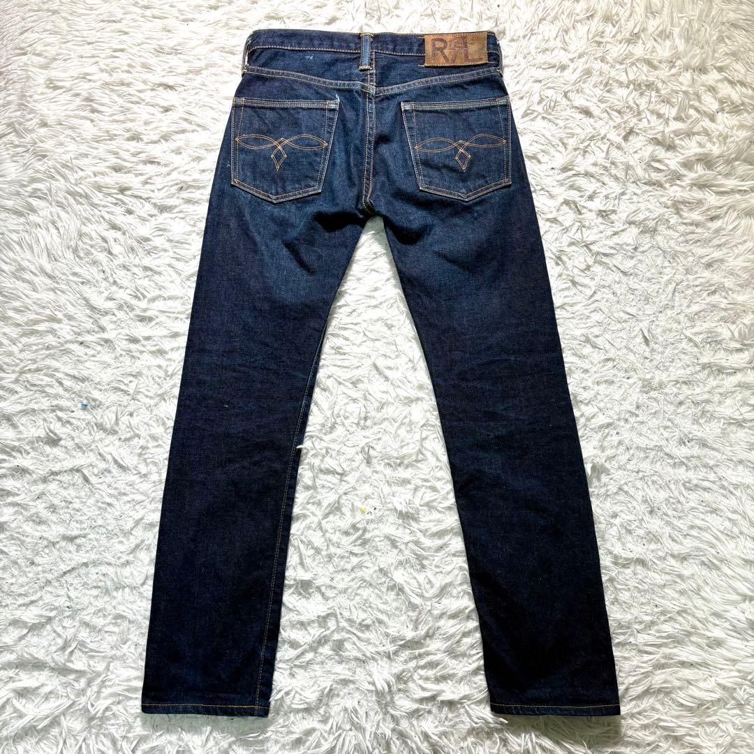 【美品】RRL ストレートデニム　USA製　24 赤耳　セルヴィッジ　ビンテージ