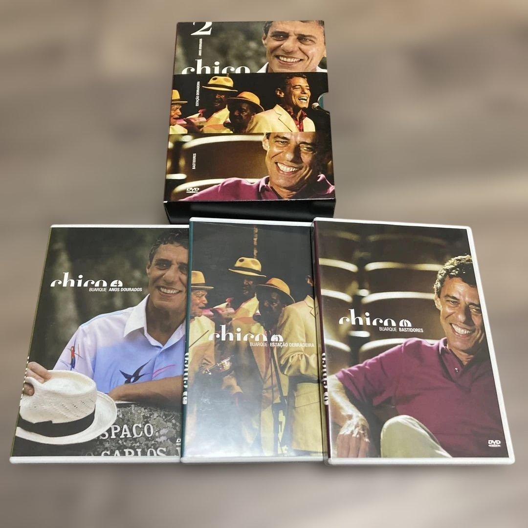 3枚組DVD BOX Brasileiro、シコブアルキ 2点セット