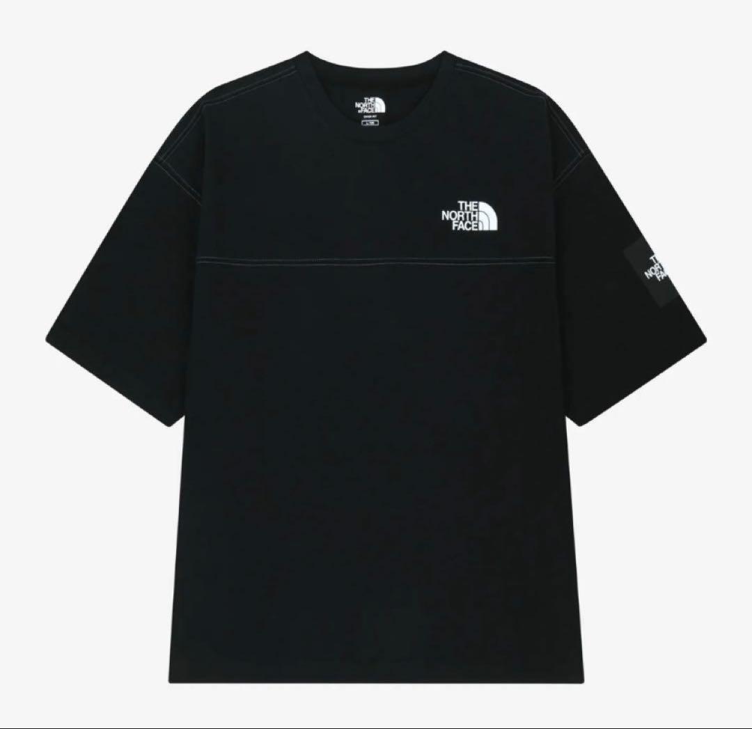 【1点のみ！】韓国限定　人気完売品　男女兼用　ノースフェイス　ステッチ Tシャツ