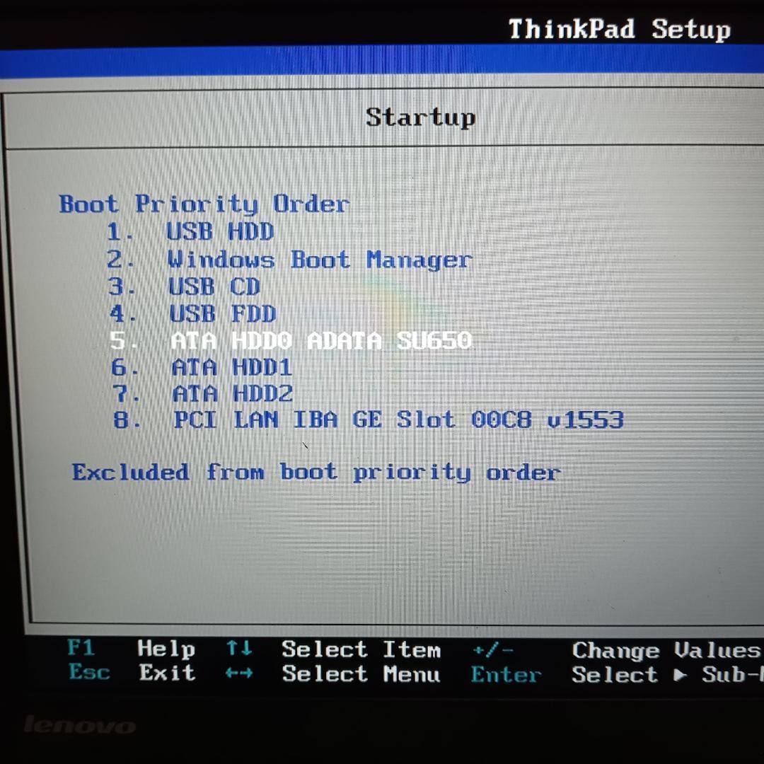 ThinkPad X250 i5-5300U/8GB/SSD240G ジャンク品
